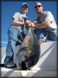 Tuna and Wahoo providing offshore action